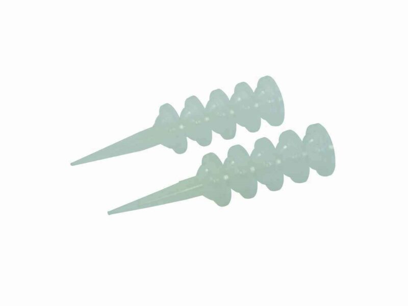 Silverline Silicone Sausage Gun Nozzles 10pk